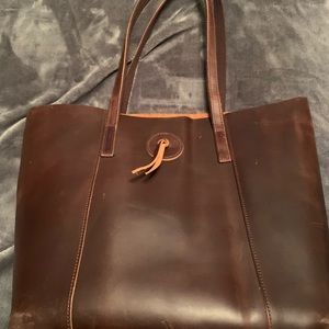 Authentic Leather Tote Bag